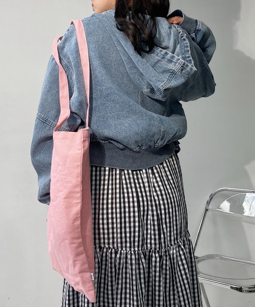 AS KNOW AS plus（アズノゥアズプラス）の「◯フード付き クロップド丈ジャケット  セットアップ対応（その他アウター・レディース・ブラック系その他/カモフラージュ/ケミカルウォッシュ・FREE）」の14枚目の写真