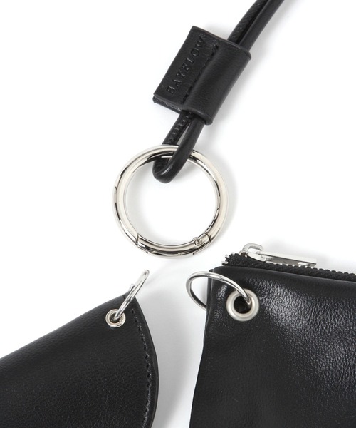 BAYFLOW（ベイフロー）の「[コインケースとサングラスホルダー付き]レザーネックストラップ（コインケース・レディース・ブラック・FREE）」の3枚目の写真