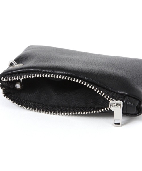 BAYFLOW（ベイフロー）の「[コインケースとサングラスホルダー付き]レザーネックストラップ（コインケース・レディース・ブラック・FREE）」の8枚目の写真