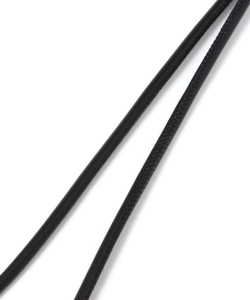 BAYFLOW（ベイフロー）の「[コインケースとサングラスホルダー付き]レザーネックストラップ（コインケース・レディース・ブラック・FREE）」の13枚目の写真