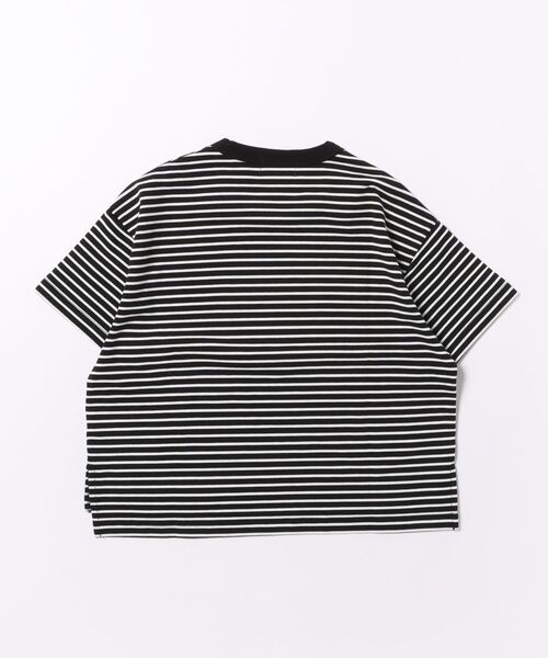 GENERATOR（ジェネレーター）の「GENERATOR/ジェネレーター ボーダーTシャツ（Tシャツ/カットソー・キッズ・ホワイト/ブラック・XL/L/M）」の11枚目の写真