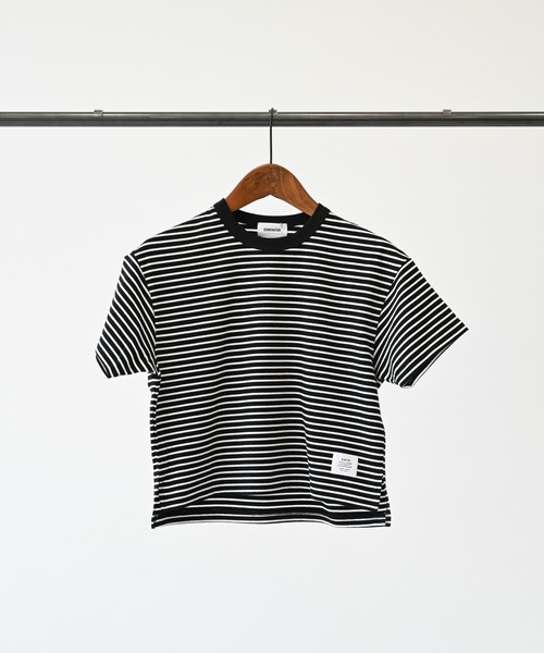 GENERATOR（ジェネレーター）の「GENERATOR/ジェネレーター ボーダーTシャツ（Tシャツ/カットソー・キッズ・ホワイト/ブラック・XL/L/M）」の7枚目の写真