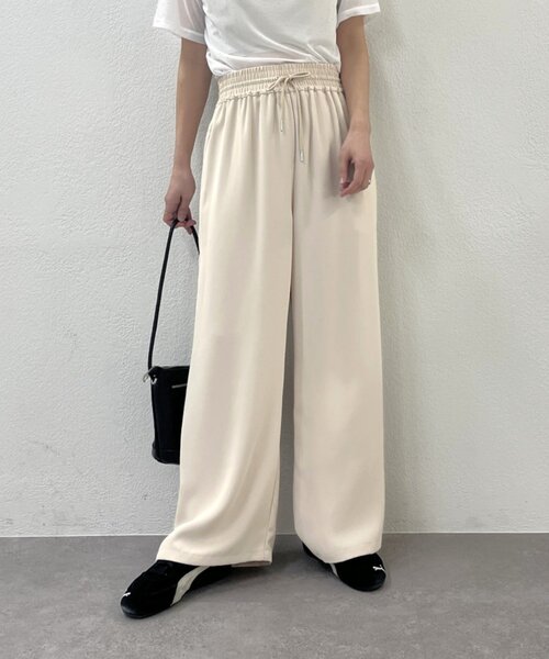 Omekashi(オメカシ)の「イージーパンツ(その他パンツ・レディース・オフホワイト/ブラック/チャコールグレー・38/36/PS)」の5枚目の写真