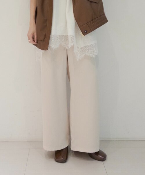 Omekashi(オメカシ)の「イージーパンツ(その他パンツ・レディース・オフホワイト/ブラック/チャコールグレー・38/36/PS)」の22枚目の写真