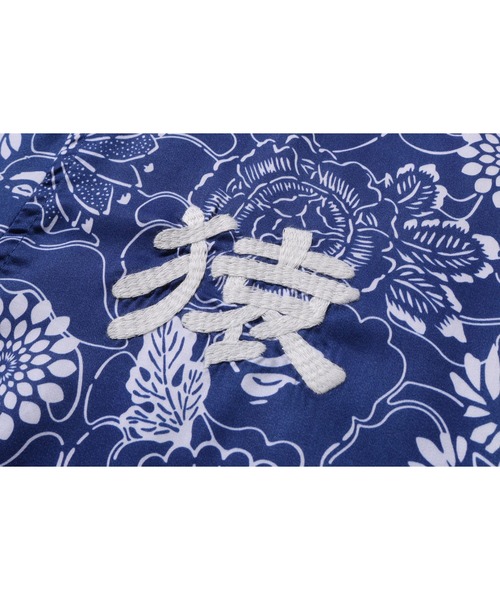 A BATHING APE(アベイシングエイプ)の「JAPANESE INDIGO ART CAMO OPEN COLLAR SS SHIRT(シャツ/ブラウス・メンズ・インディゴブルー・XX-LARGE/X-LARGE/SMALL/MEDIUM/LARGE)」の3枚目の写真