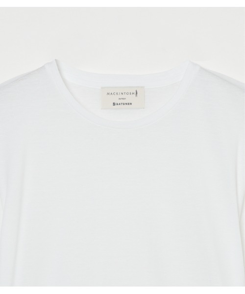 Mackintosh(マッキントッシュ)の「MXB054(Tシャツ/カットソー・レディース・ホワイト/ダークカーキ/ブラック・8/6)」の9枚目の写真