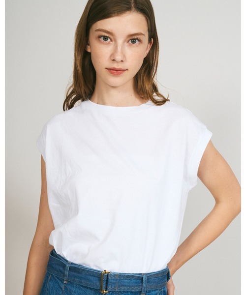 Mackintosh(マッキントッシュ)の「MXB054(Tシャツ/カットソー・レディース・ホワイト/ダークカーキ/ブラック・8/6)」の8枚目の写真