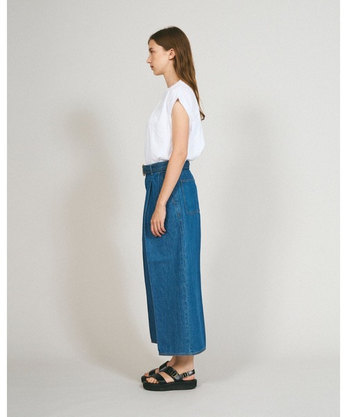 Mackintosh(マッキントッシュ)の「MXB054(Tシャツ/カットソー・レディース・ホワイト/ダークカーキ/ブラック・8/6)」の6枚目の写真