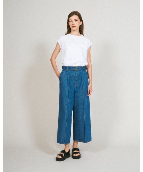 Mackintosh(マッキントッシュ)の「MXB054(Tシャツ/カットソー・レディース・ホワイト/ダークカーキ/ブラック・8/6)」の5枚目の写真