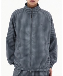 F.ILLUMINATE | 【UNISEX】Filluminate／チェックトラックジャケット(ブルゾン)