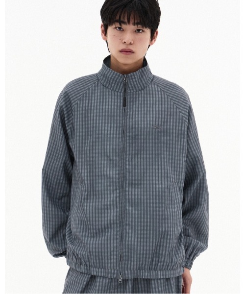 F.ILLUMINATE（フィルミネイト）の「【UNISEX】Filluminate／チェックトラックジャケット（ブルゾン・レディース・チャコール/グレー・SMALL/MEDIUM）」の11枚目の写真