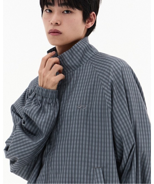 F.ILLUMINATE（フィルミネイト）の「【UNISEX】Filluminate／チェックトラックジャケット（ブルゾン・レディース・チャコール/グレー・SMALL/MEDIUM）」の12枚目の写真