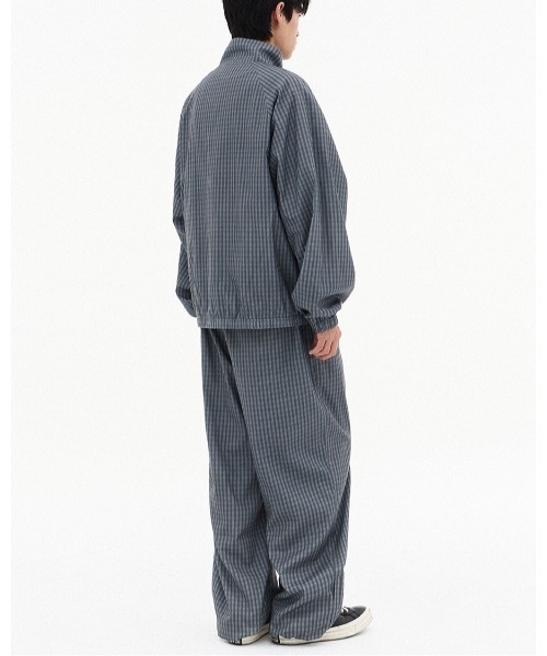 F.ILLUMINATE（フィルミネイト）の「【UNISEX】Filluminate／チェックトラックジャケット（ブルゾン・レディース・チャコール/グレー・SMALL/MEDIUM）」の10枚目の写真