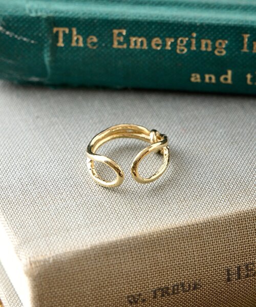 Jena espace merveilleux（ジェナ　エスパスメルヴェイユ）の「ムスビニュアンスリング（リング・レディース・シルバー/ゴールド・FREE）」の6枚目の写真