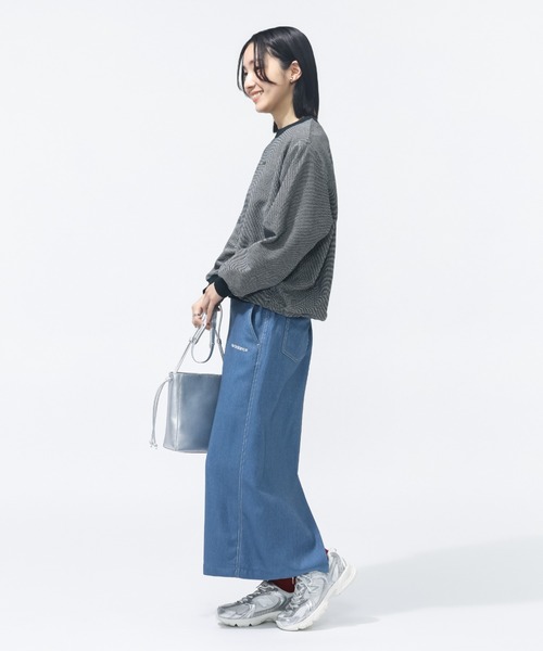 NEW BALANCE(ニューバランス)の「【New Balance×アルペン限定モデル】ニューバランス New Balance ドビーロングスリーブプルオーバー(Tシャツ/カットソー・レディース・ブラック/ネイビー/アイボリー・M/L)」の17枚目の写真