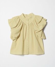 EMMEL REFINES（エメルリファインズ）の「＜EMMEL REFINES＞EM バンドカラー パフスリーブ ブラウス（シャツ/ブラウス）」