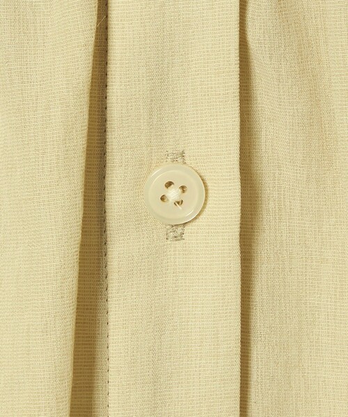 EMMEL REFINES（エメルリファインズ）の「＜EMMEL REFINES＞EM バンドカラー パフスリーブ ブラウス（シャツ/ブラウス・レディース・ホワイト/クリーム/ネイビー・FREE）」の11枚目の写真