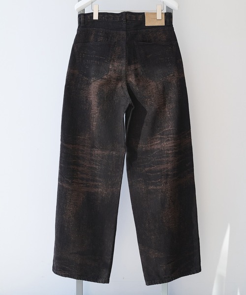 STUDIOUS（ステュディオス）の「【TAAKK/ターク】Wide Denim（デニムパンツ・メンズ・インディゴブルー/ブラウン/ネイビー/グレー・3/2）」の19枚目の写真