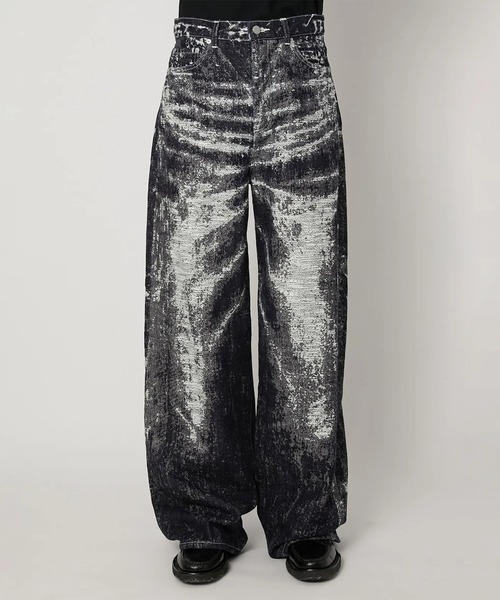 STUDIOUS（ステュディオス）の「【TAAKK/ターク】Wide Denim（デニムパンツ・メンズ・インディゴブルー/ブラウン/ネイビー/グレー・3/2）」の10枚目の写真