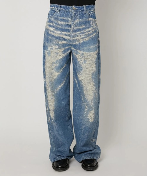 STUDIOUS（ステュディオス）の「【TAAKK/ターク】Wide Denim（デニムパンツ・メンズ・インディゴブルー/ブラウン/ネイビー/グレー・3/2）」の14枚目の写真