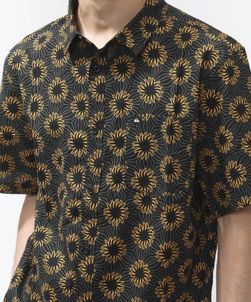 Quiksilver（クイックシルバー）の「クイックシルバー QUIKSILVER APERO CLASSIC SS（シャツ/ブラウス・メンズ・ブラウン/ホワイト×ブルー・S/M/L）」の6枚目の写真
