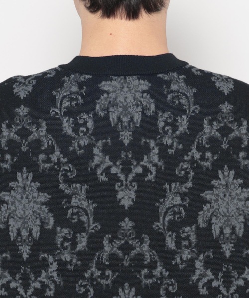 HARE(ハレ)の「ダマスクガラニットベスト(HARE)(ベスト・メンズ・ブラック/ブラウン・FREE)」の21枚目の写真