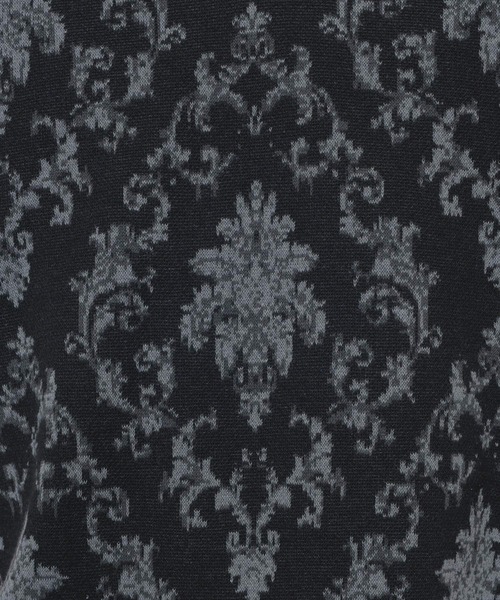 HARE(ハレ)の「ダマスクガラニットベスト(HARE)(ベスト・メンズ・ブラック/ブラウン・FREE)」の5枚目の写真