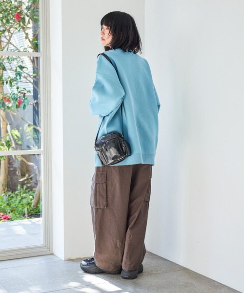 PBLIM(ページボーイリム)の「《UNISEX》リングボタンカーディガン(カーディガン/ボレロ・レディース・ブルー/チャコールグレー/グリーン・FREE)」の8枚目の写真