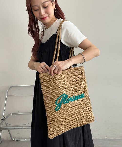 セール】雑材サガラ刺繍トートバッグ（トートバッグ）｜DISCOAT