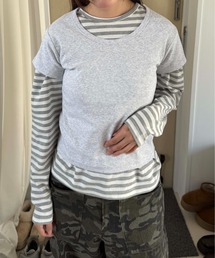 PairPair（ペアペア）の「ベーシックフライスTシャツ（Tシャツ/カットソー）」