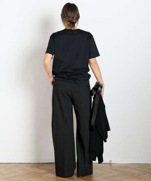 AP STUDIO(エーピーストゥディオ)の「Oasis レギュラーサイズTシャツ(Tシャツ/カットソー・レディース・ホワイト/ベージュ/ブラック・FREE)」の5枚目の写真