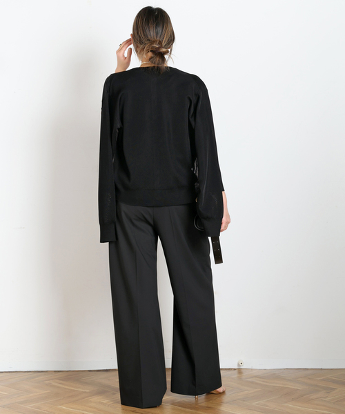 AP STUDIO(エーピーストゥディオ)の「Oasis レギュラーサイズTシャツ(Tシャツ/カットソー・レディース・ホワイト/ベージュ/ブラック・FREE)」の8枚目の写真