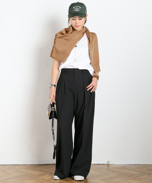 AP STUDIO(エーピーストゥディオ)の「Oasis レギュラーサイズTシャツ(Tシャツ/カットソー・レディース・ホワイト/ベージュ/ブラック・FREE)」の14枚目の写真