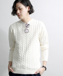 WEGO | WEGO/ライトケーブルニット(ニット/セーター)