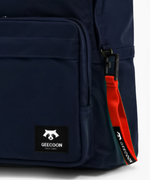 GEECOON(ジークーン)の「ナイロンオールデイエッセンシャルユーティリティバックパック GEE238-701 ネイビー(バックパック/リュック・メンズ・その他・FREE)」の3枚目の写真