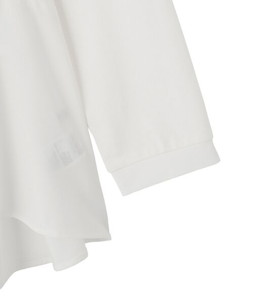 Green Parks(グリーンパークス)の「ペプラムドッキングプルオーバー(Tシャツ/カットソー・レディース・ブラック/グレー/オフホワイト・FREE)」の16枚目の写真
