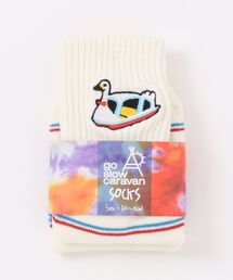 go slow caravan（ゴースローキャラバン）の「パイルジャガード刺繍 クウォーターソックス（ソックス/靴下）」