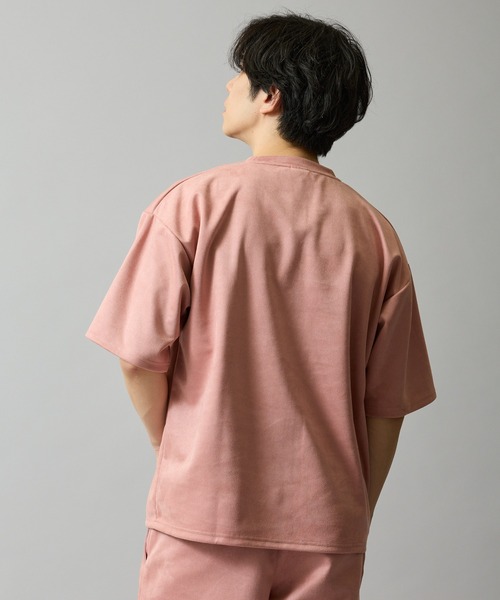 SIDEWAY STANCE（サイドウェイスタンス）の「【SIDEWAY STANCE】スエードポンチ 半袖Tシャツ（Tシャツ/カットソー・メンズ・チャコール/ベージュ/ピンク・SMALL/LARGE/MEDIUM）」の20枚目の写真