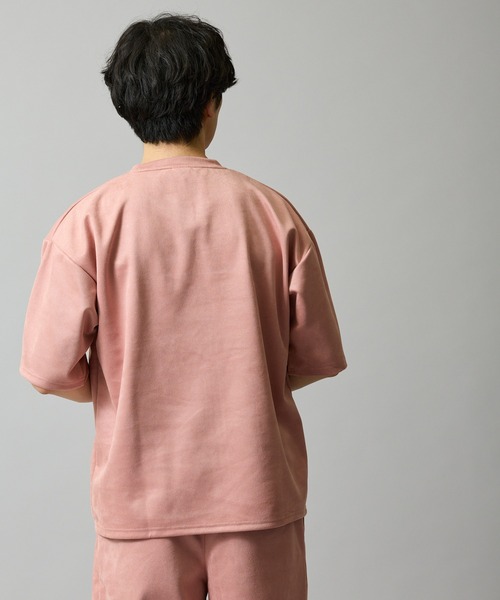 SIDEWAY STANCE（サイドウェイスタンス）の「【SIDEWAY STANCE】スエードポンチ 半袖Tシャツ（Tシャツ/カットソー・メンズ・チャコール/ベージュ/ピンク・SMALL/LARGE/MEDIUM）」の21枚目の写真