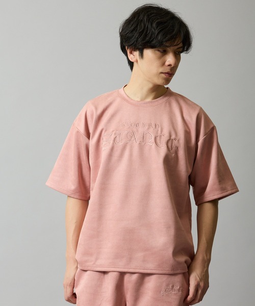 SIDEWAY STANCE（サイドウェイスタンス）の「【SIDEWAY STANCE】スエードポンチ 半袖Tシャツ（Tシャツ/カットソー・メンズ・チャコール/ベージュ/ピンク・SMALL/LARGE/MEDIUM）」の17枚目の写真