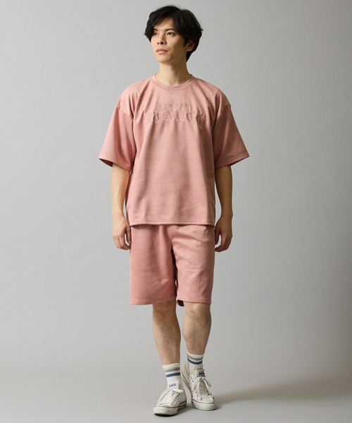 SIDEWAY STANCE（サイドウェイスタンス）の「【SIDEWAY STANCE】スエードポンチ 半袖Tシャツ（Tシャツ/カットソー・メンズ・チャコール/ベージュ/ピンク・SMALL/LARGE/MEDIUM）」の18枚目の写真