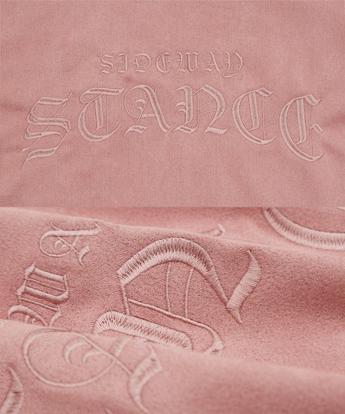 SIDEWAY STANCE（サイドウェイスタンス）の「【SIDEWAY STANCE】スエードポンチ 半袖Tシャツ（Tシャツ/カットソー・メンズ・チャコール/ベージュ/ピンク・SMALL/LARGE/MEDIUM）」の6枚目の写真