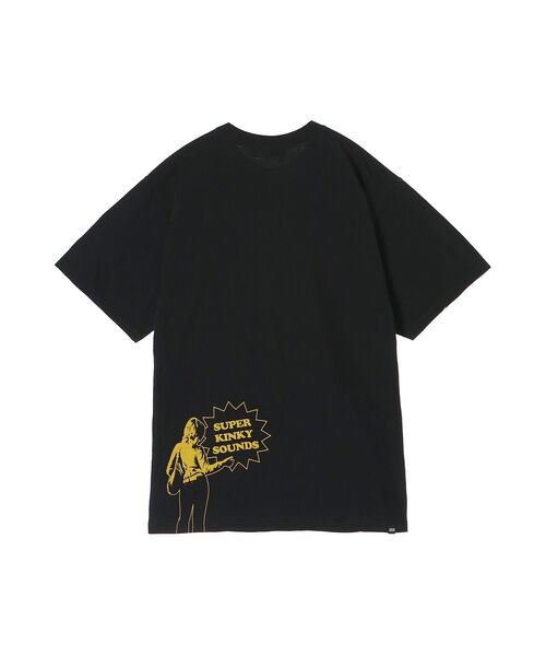 HYSTERIC GLAMOUR（ヒステリックグラマー）の「SUPER KINKY SOUNDS Tシャツ（Tシャツ/カットソー・メンズ・ブラック/グレー/ホワイト・MEDIUM/SMALL/X-LARGE/LARGE）」の6枚目の写真