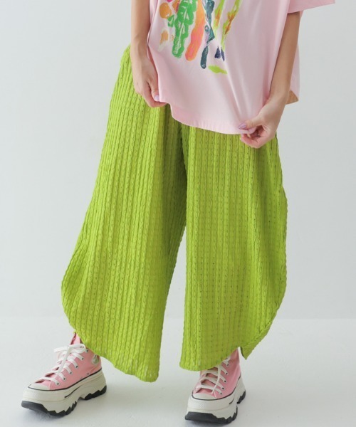 unica(ユニカ)の「エアリーレースまんまるパンツ laides(その他パンツ・レディース・ライトパープル/オフホワイト/ブラック・F)」の3枚目の写真