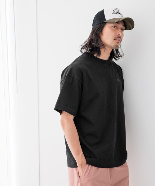 HEREIAM（ヘレイアム）の「【HEREIAM MEN】吸水速乾/撥水/接触冷感/ユニセックス/NATURE T（Tシャツ/カットソー・メンズ・ブラック/ライム/ホワイト・MEDIUM/LARGE）」の2枚目の写真