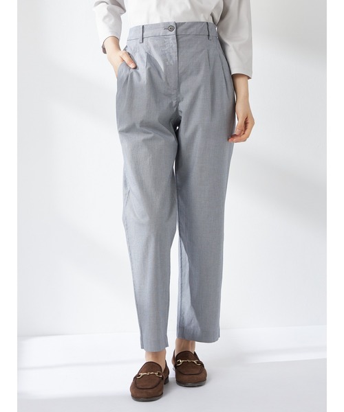 McGREGOR(マックレガー)の「クロップドパンツ(その他パンツ・レディース・その他9/ネイビー/ベージュ・M/L)」の1枚目の写真