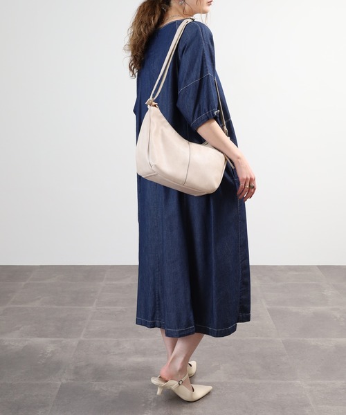 Legato Largo（レガートラルゴ）の「Legato Largo 3つ口多収納ショルダーバッグ（ショルダーバッグ・レディース・ブラック/グレー/ライトベージュ・FREE）」の19枚目の写真