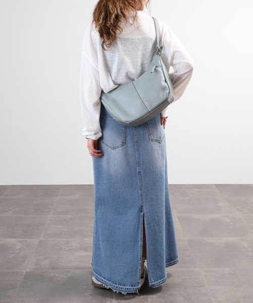 Legato Largo（レガートラルゴ）の「Legato Largo 3つ口多収納ショルダーバッグ（ショルダーバッグ・レディース・ブラック/グレー/ライトベージュ・FREE）」の13枚目の写真