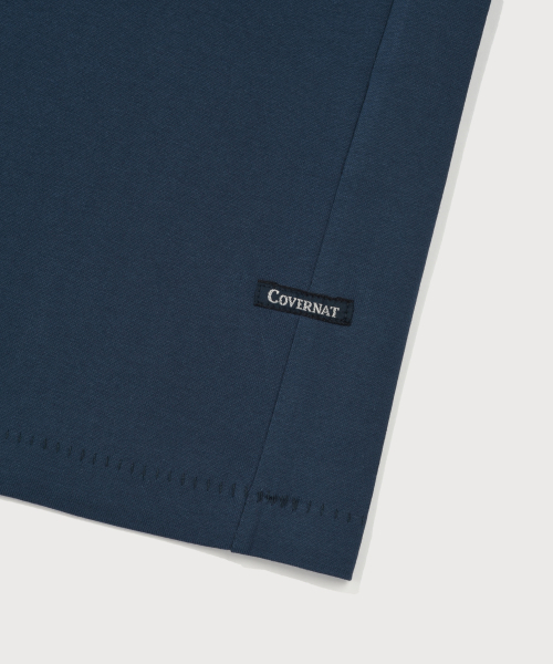 COVERNAT（カバーナット）の「ブラシレタリンググラフィックTシャツネイビーブルー（Tシャツ/カットソー・レディース・その他・SMALL/MEDIUM/LARGE/X-LARGE/XX-LARGE/X-SMALL）」の9枚目の写真