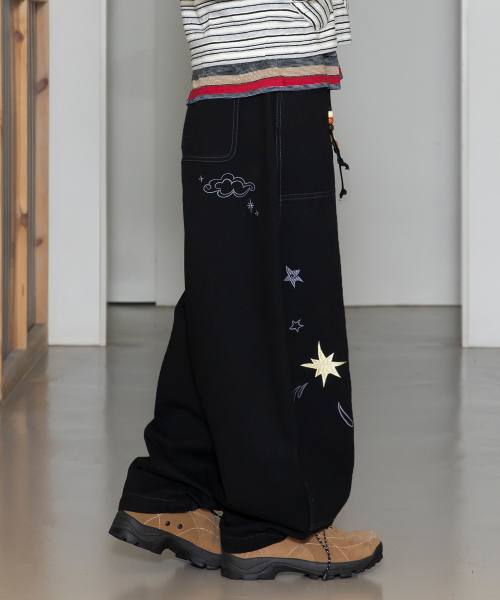 RuNaKi'Hu'（ルナキフ）の「WXP078 マモリ カペンダー バルーンパンツ (ブラック)（その他パンツ・レディース・その他・1/2/3）」の3枚目の写真